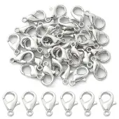 Zinc Alloy Lobster Claw Clasps