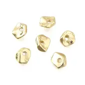 Nuggets Brass Beads