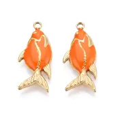 304 Stainless Steel Enamel Pendants