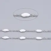 Handmade Enamel Beaded Chains