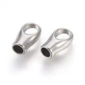 Tarnish Resistant 304 Stainless Steel Cord Ends