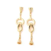 Brass Fold Over Clasps