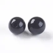 Natural Black Onyx Beads