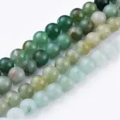 Natural Green Aventurine Beads Strands