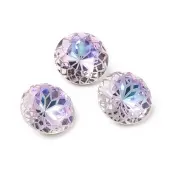 K9 Glass Rhinestone Pointed Back Cabochons