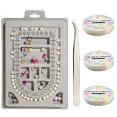 Plastic Flocked Bead Design Boards