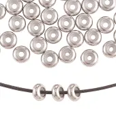 50Pcs 304 Stainless Steel Beads