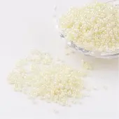 12/0 Ceylon Round Glass Seed Beads