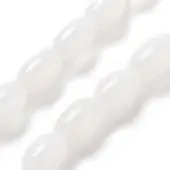 Natural White Jade Beads Strands