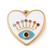 304 Stainless Steel Enamel Pendants