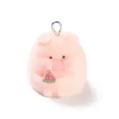 Flocking Resin Cute Pendants