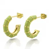 Brass Stud Earrings