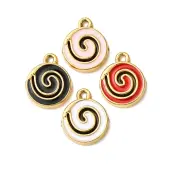 304 Stainless Steel Enamel Charms