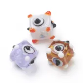 Handmade Bumpy Lampwork Beads