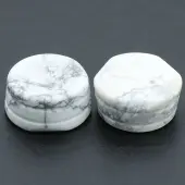 Natural Howlite Display Base Stand Holder for Crystal