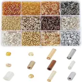 9 Style Glass Bugle Beads