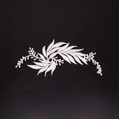 Flower Computerized Embroidery Cloth Iron on/Sew on Patches