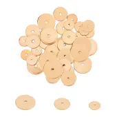 Unicraftale PVD Vacuum Plating 304 Stainless Steel Spacer Beads