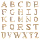 26Pcs 26 Style Brass Cabochons