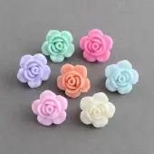 Rose Flower Acrylic Multi-Strand Links