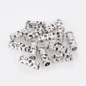 Tibetan Style Hollow Tube Beads