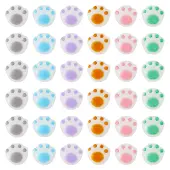 DICOSMETIC 60Pcs 6 Colors Opaque Acrylic Beads