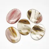 Watermelon Stone Glass Cabochons