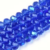 Electroplate Glass Beads Strands