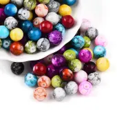 Baking Painted Glass Beads