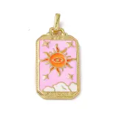 Alloy Enamel Pendants