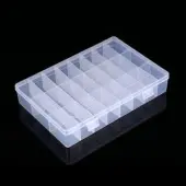 Transparent Plastic Bead Containers