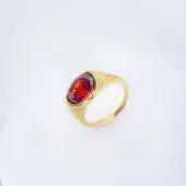 304 Stainless Steel Cubic Zirconia Finger Rings