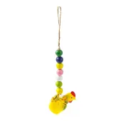 Easter Theme Plastic Rooster Pendant Decorations