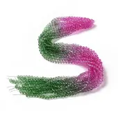 Transparent Glass Beads Strands