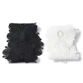 Flower Polyester Embroidery Lace Ribbon