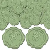 25Pcs Adhesive Wax Seal Stickers
