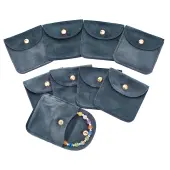 Velvet Jewelry Flap Pouches