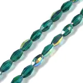 Electroplate Glass Beads Strands
