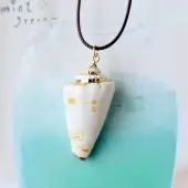 Natural Conch and Shell Pendant Necklaces