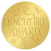 Self Adhesive Gold Foil Embossed Stickers