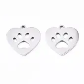Non-Tarnish 201 Stainless Steel Pet Pendants