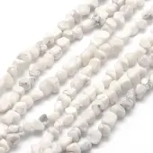Natural Howlite Beads Strands