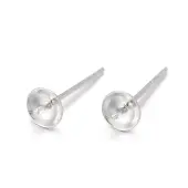 925 Sterling Silver Stud Earring Findings