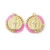 Rack Plated Brass Pendant