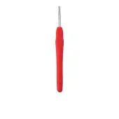 TPR Handle Aluminum Crochet Hook Needles