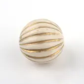 Round Plating Acrylic Beads