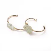 Long-Lasting Plated Brass Cuff Bangles