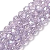 Electroplate Glass Beads Strands
