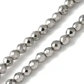 Baking Painted Synthetic Non-Magnetic Hematite Beads Strands
