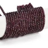 Natural Garnet Beads Strands